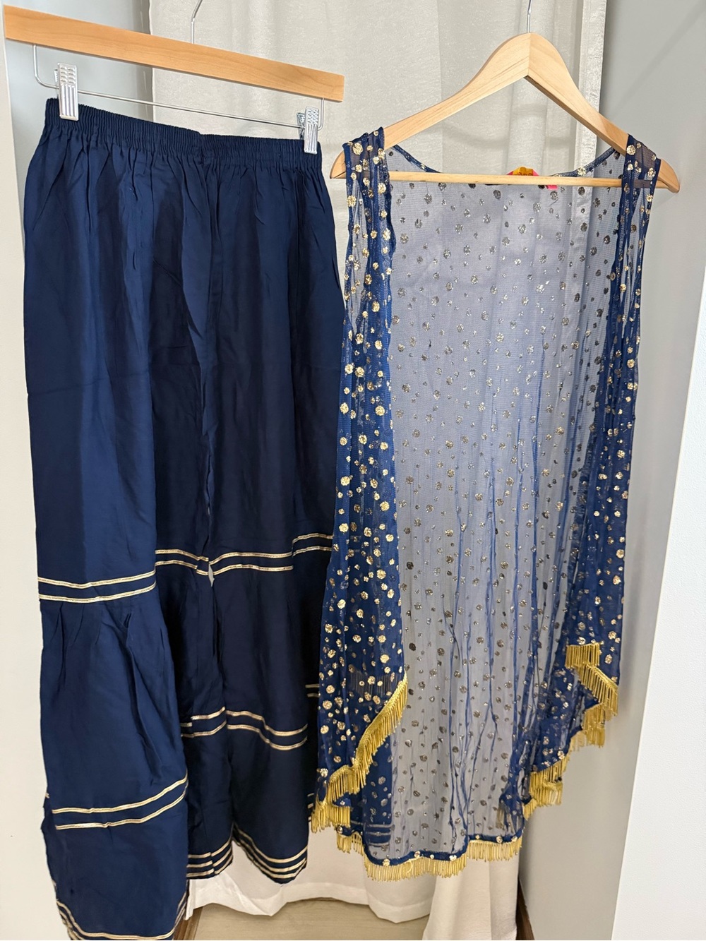 Cocktail Party Navy Indo Western